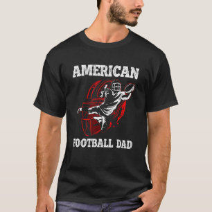 American Football Dad Quaterback Kicker For Men Wo T-Shirt