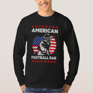 American Football Dad Quaterback Kicker For Men Wo T-Shirt