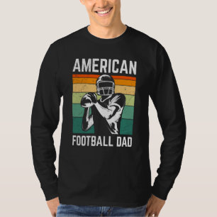 American Football Dad Quaterback Kicker For Men Wo T-Shirt