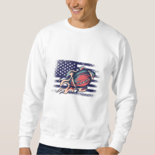 American Football Fan Jersey Shirt USA Flag