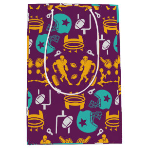 American Football Fan Medium Gift Bag