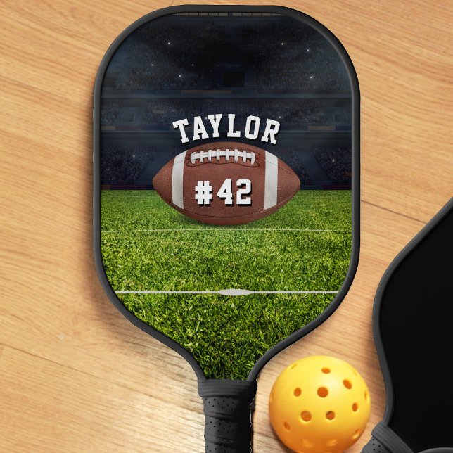 American Football Field Name Team Jersey Number Pickleball Paddle (american football pickleball paddle)