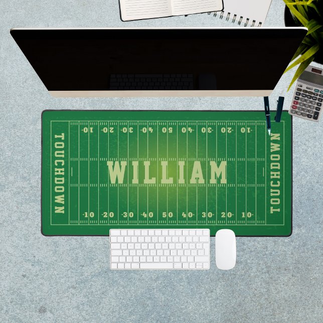 American Football Field Personalised Desk Mat (American Football Field Personalized Desk Mat
)