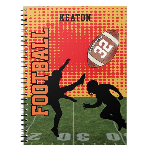 American 🏈 Football - Game Notebook (Front)