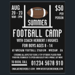 American Football & Goal Football Camp Advertising Flyer<br><div class="desc">American Football & Goal,  Football Camp Advertising Flyers By The Business Card Store.</div>