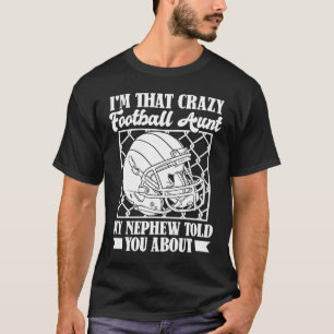 American Football Helmet Footballer  Player Footba T-Shirt