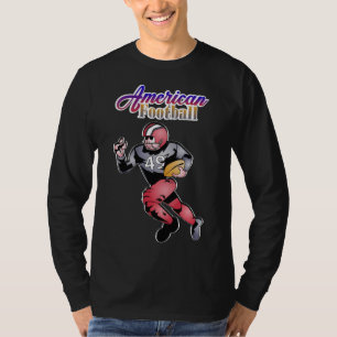 American Football Illustration T-Shirt