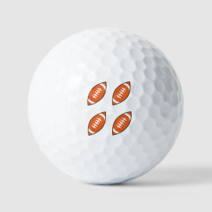American Football Illustrations Golf Balls