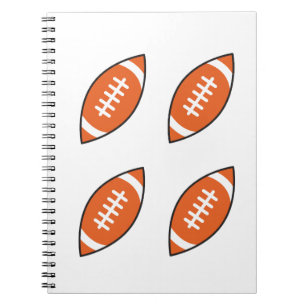 American Football Illustrations Notebook