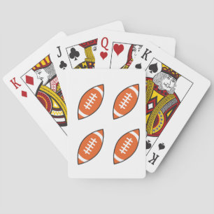 American Football Illustrations Playing Cards
