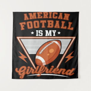 American Football Is My Blanket Tapestry
