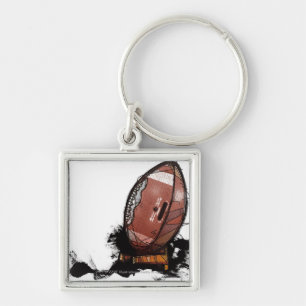 American football key ring