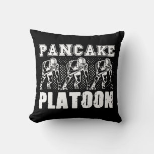American Football Lineman Pancake Platoon Player S Cushion