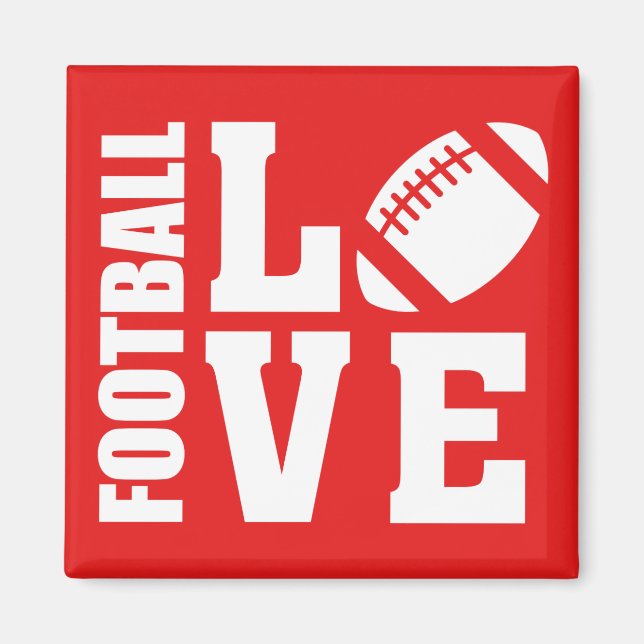 American Football Love Magnet (Front)