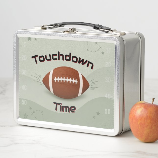 American Football Lunch Box (In Situ)