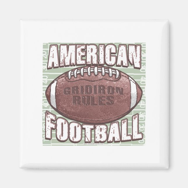 American Football Magnet (Front)