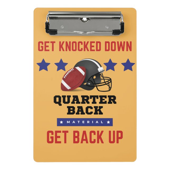 American Football  Mini Clipboard (Front)