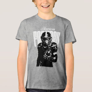 American Football Monkey Tri-Blend Shirt