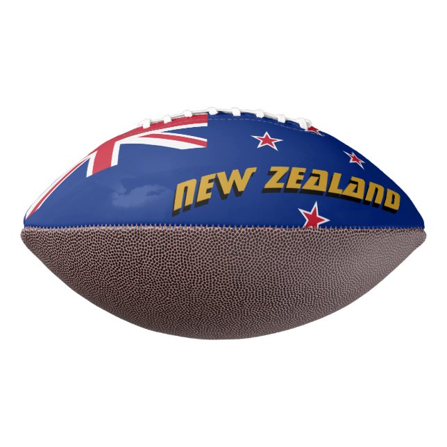 American Football & N. Zealand Flag / New Zealand (Rotated 270)