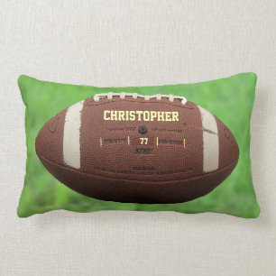 American Football Or Rugby Ball Pillow