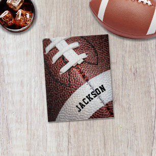 American Football Photo Close-Up Monogram Jigsaw Puzzle