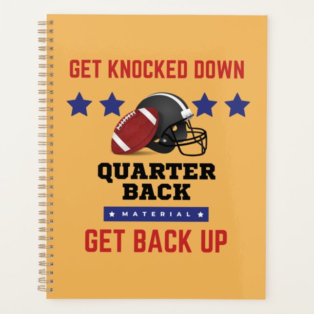 American Football  Planner (Front)