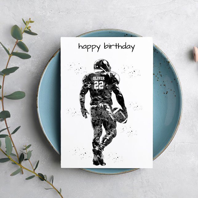American Football Player  Card (Creator Uploaded)