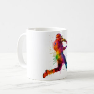 American Football Player Coffee Mug