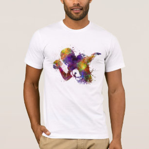 american football player quarterback passing T-Shirt