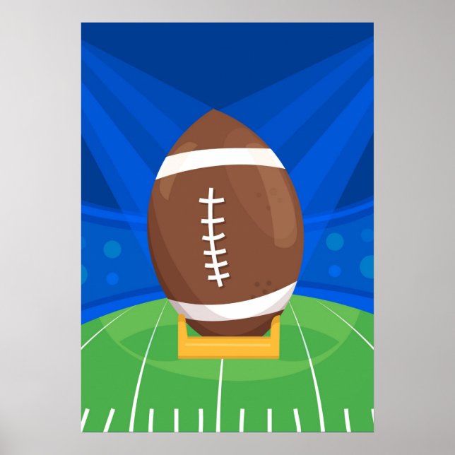 American football poster (Front)