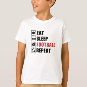 American Football Repeat Team Game USA Gift Idea T-Shirt