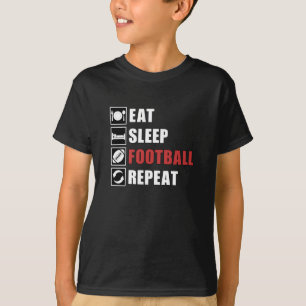 American Football Repeat Team Sports Game USA Gift T-Shirt