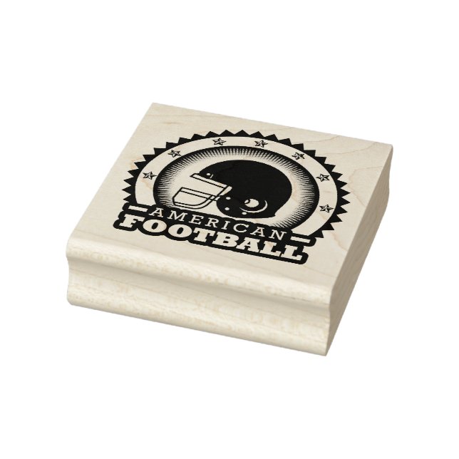 American Football rubber stamp (Stamp)