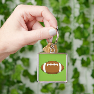 American Football Rugby Ball Key Ring