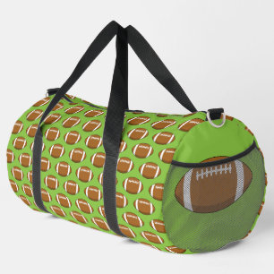 American Football Rugby Ball Pattern Duffle Bag