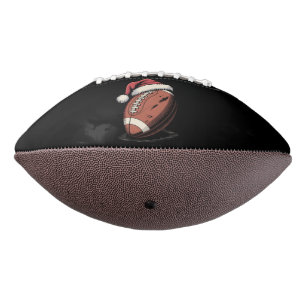 American Football Santa Hat Sports Christmas Xmas