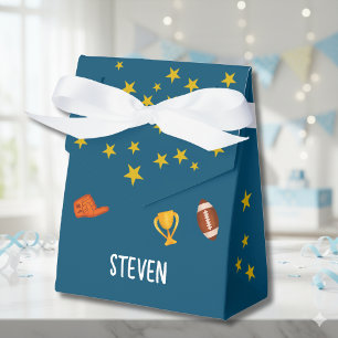 American football sport ball kids birthday favour box