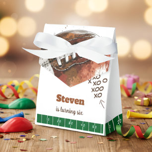 American football sport ball kids birthday favour box