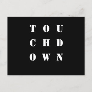 American Football Sport Hobby Athlete Muscles Postcard