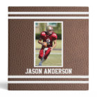 American Football Sport Portrait Photo Scrapbook