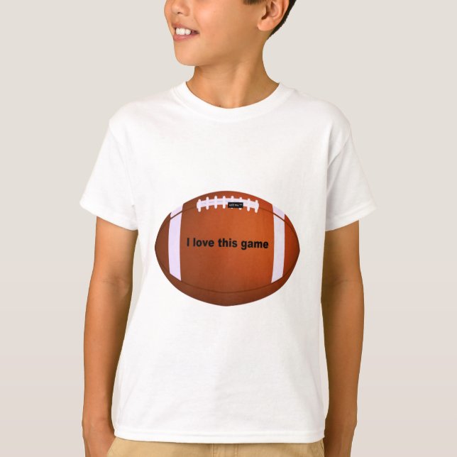 American football T-Shirt (Front)