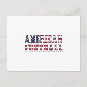 American Football Team Sports USA Game Funny Gift Postcard