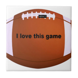American football tile