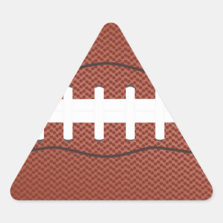 american football triangle sticker