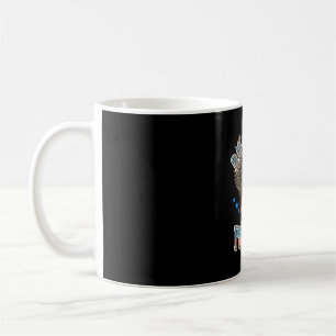 American Football USA Flag Coffee Mug