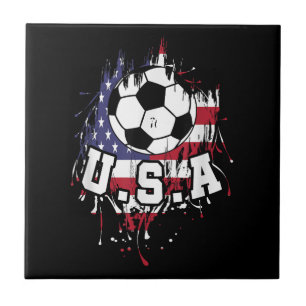 American Football USA Tile