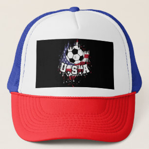 American Football USA Trucker Hat