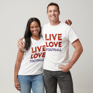 American Football Watercolor T-Shirt