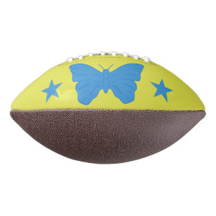 American football with flag of Bady Bassit