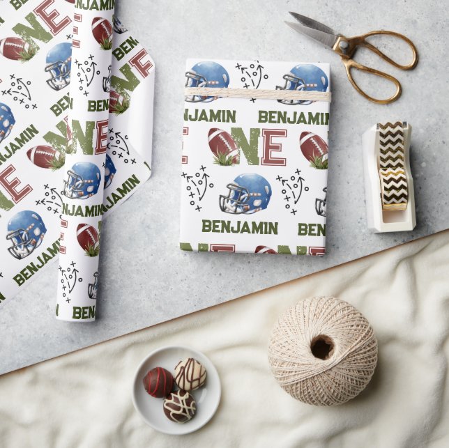 American Football Wrapping Paper (Crafts)